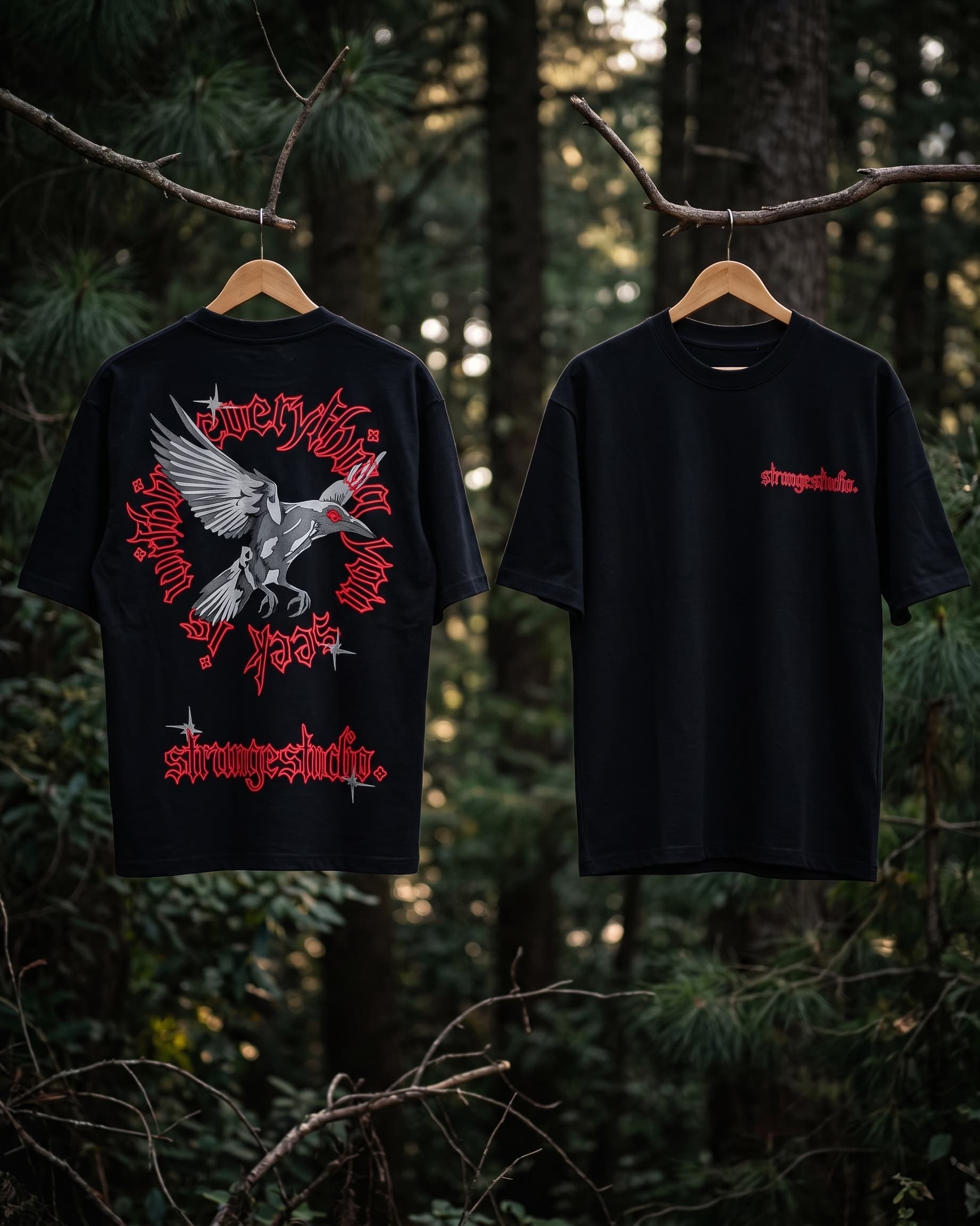 Blood Raven Oversized