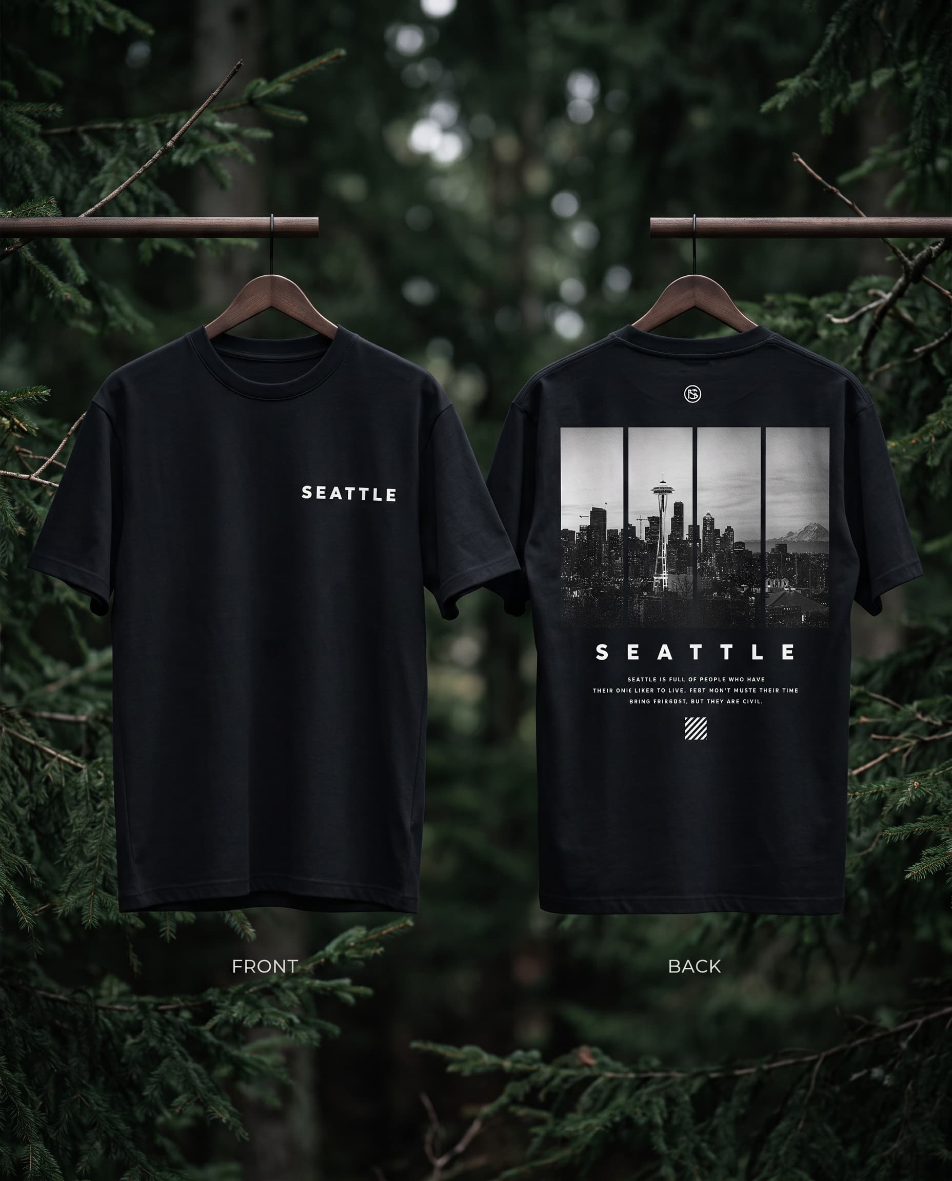 SEATTLE BRUTALIST CONCRETE BLACK
